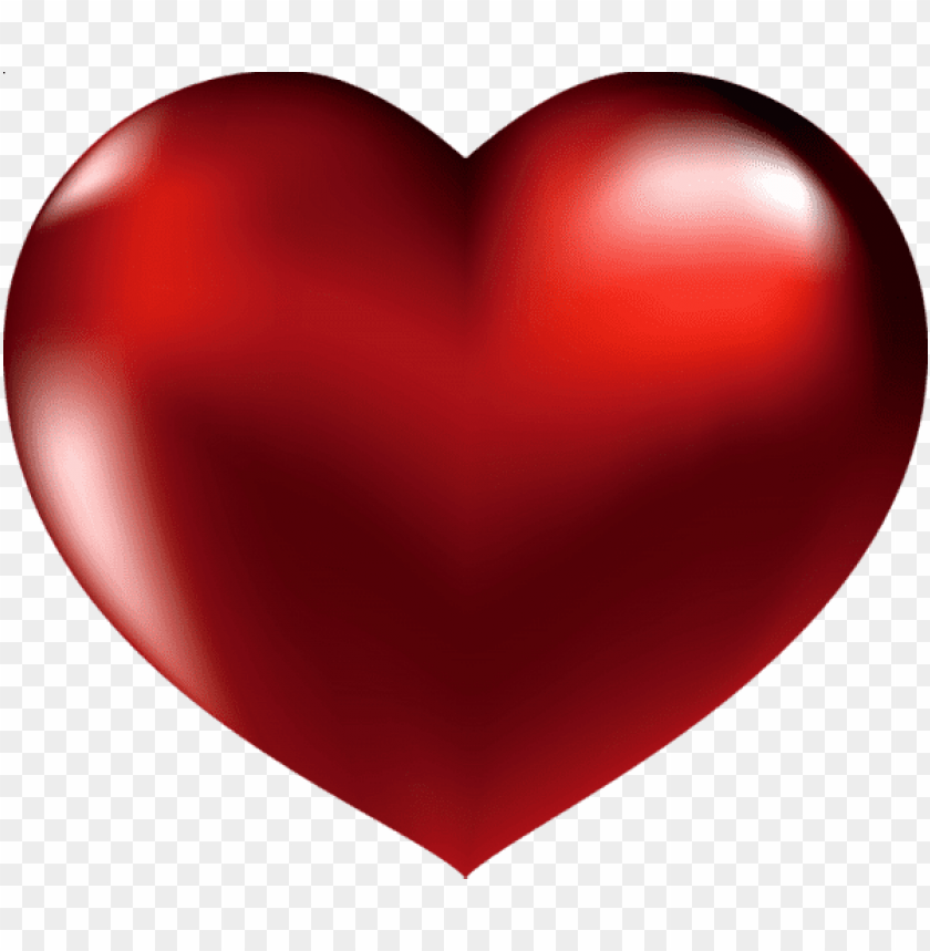large red heart png - Free PNG Images - 39558