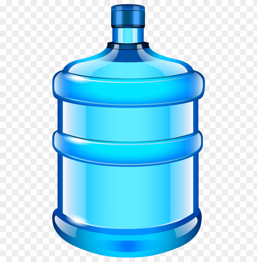 bottle, large, water