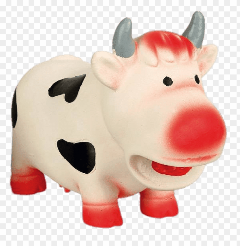 miscellaneous, dog toys, latex cow toy for dogs, 