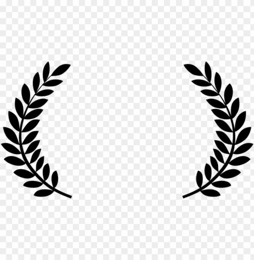 Laurel Wreath Vector Graphics Public Domain Vectors - Film Festival Laurels PNG Transparent Background