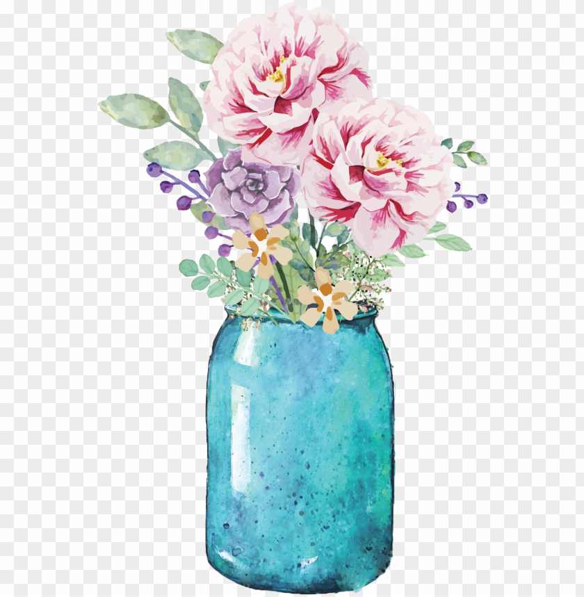 flower, mason, mason jar, label, illustration, sweet, jar