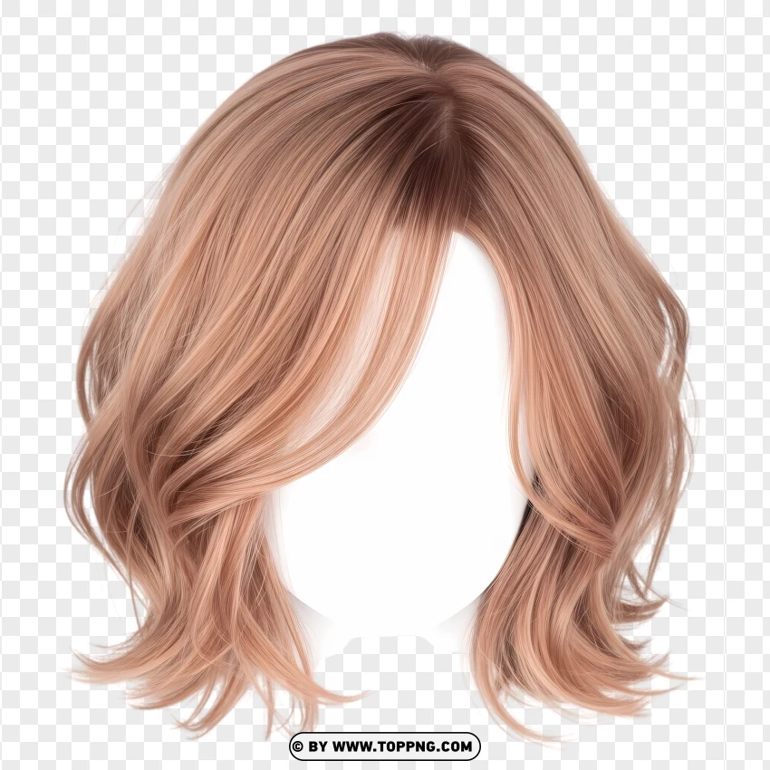 Layered bob – brown, chin length, classic