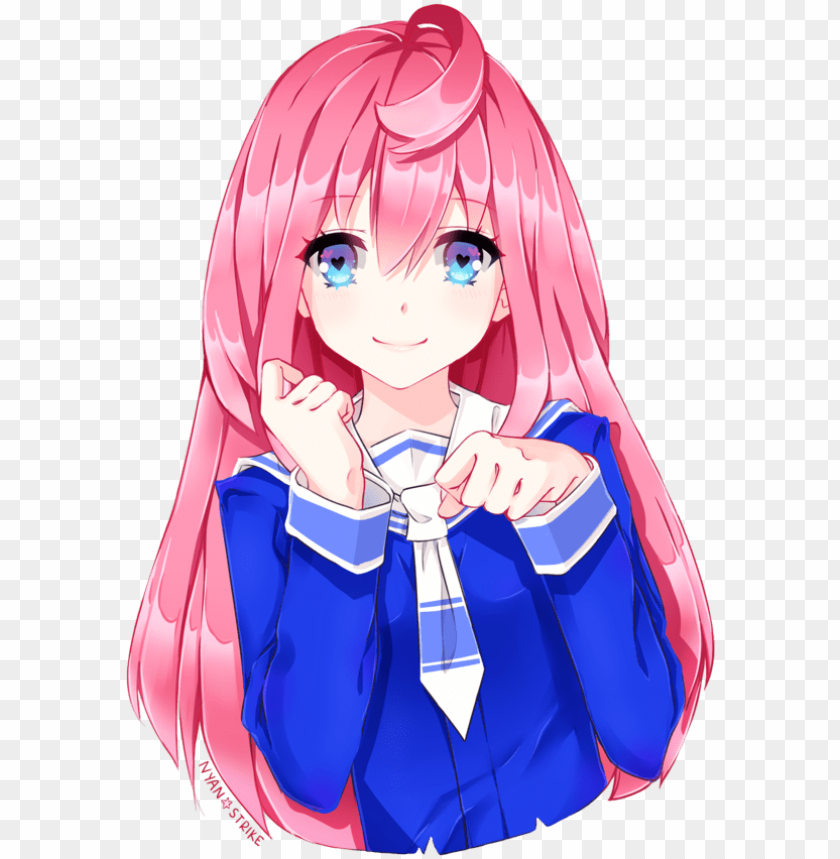 Ldshadowlady Images Ldshadowlady Hd Wallpaper And Background Anime Girl Cute Pink Hair Png Image With Transparent Background Toppng - pink girl pink roblox hair free