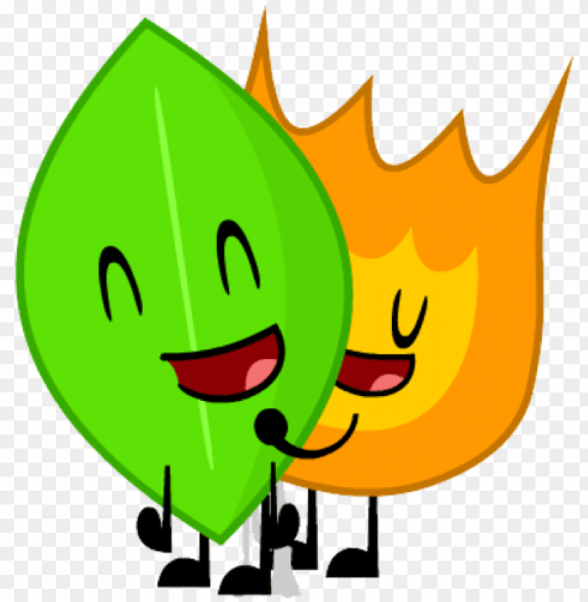 leafy x firey sex PNG transparent with Clear Background ID 86097