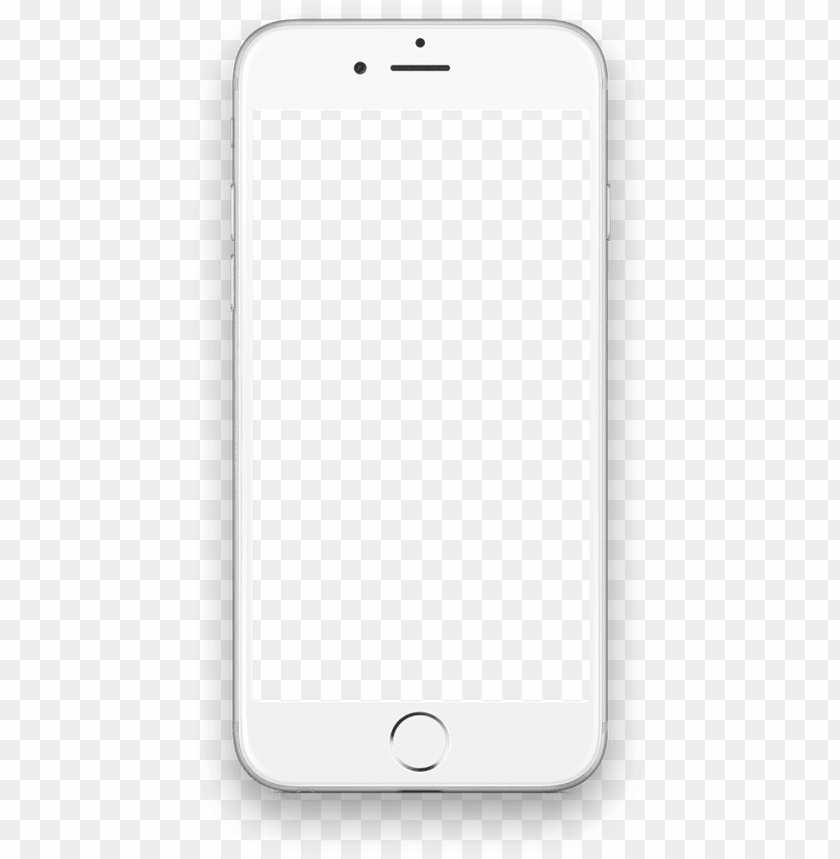 lease iphone  6 white frame  PNG  image with transparent 