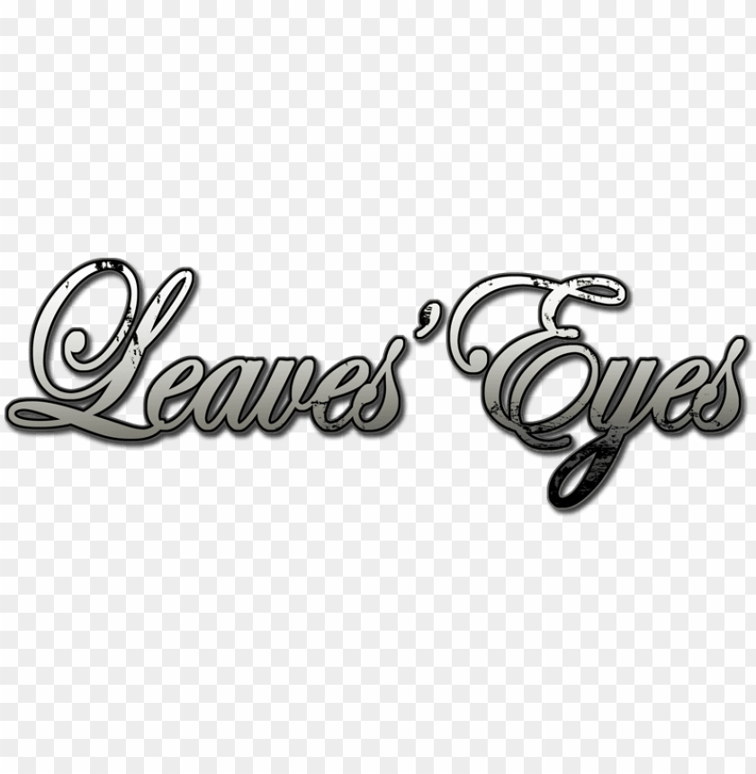 leaves eyes logo PNG transparent with Clear Background ID 96042