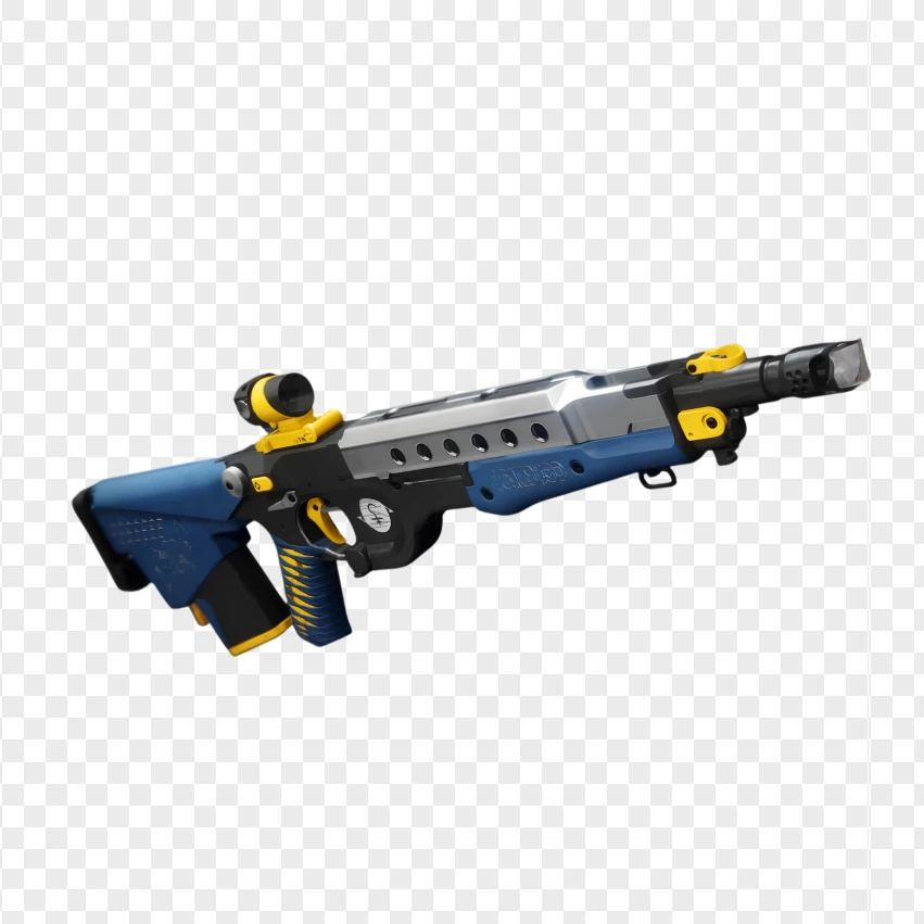 Legendary Pulse Rifle From Destiny 2 PNG Transparent Background