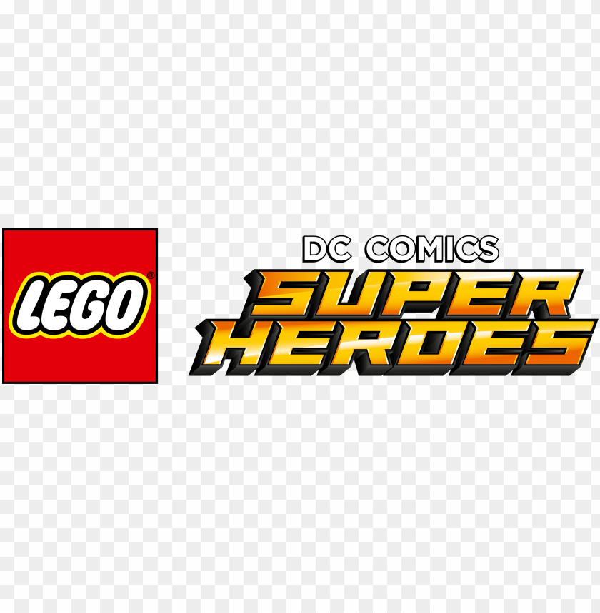 Lego Dc Comic Super Heroes Logo Lego Dc Comics Super Heroes Build Your Own Adventure PNG Image With Transparent Background