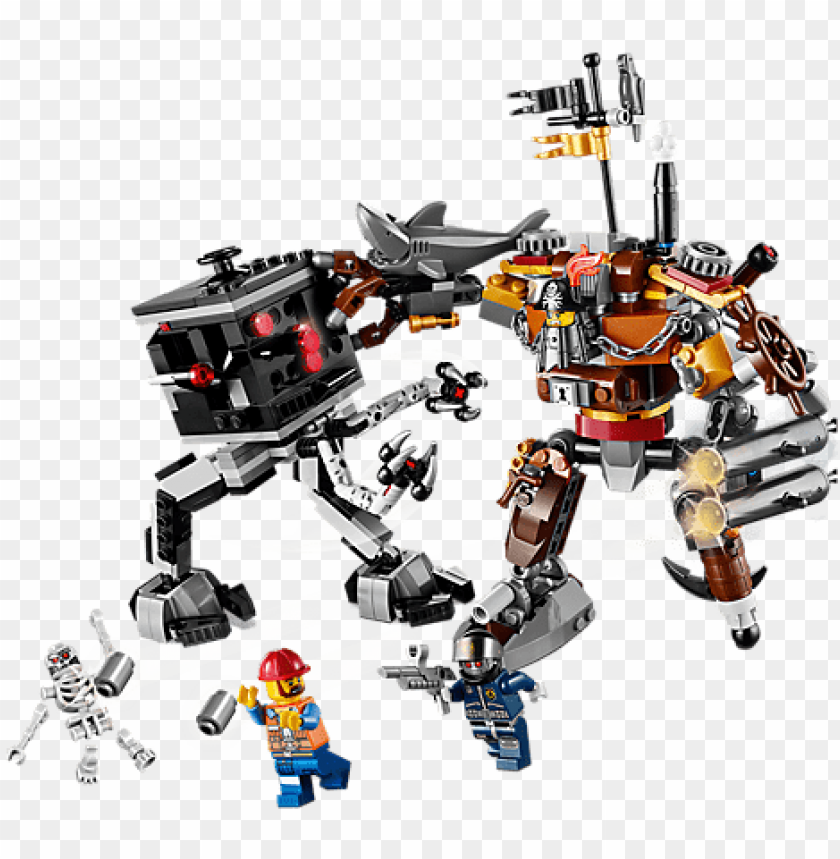 free PNG lego the movie set #70807 metalbeard's duel PNG image with transparent background PNG images transparent