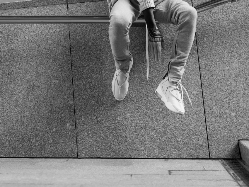 legs, sneakers, tattoo, bw, style, fashion