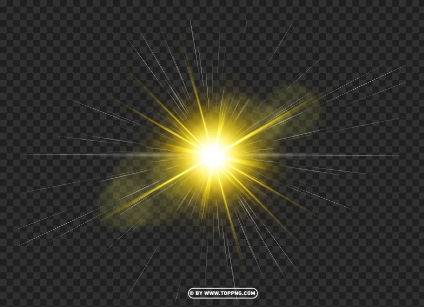 Lens Flare Light Special Effect Free PNG