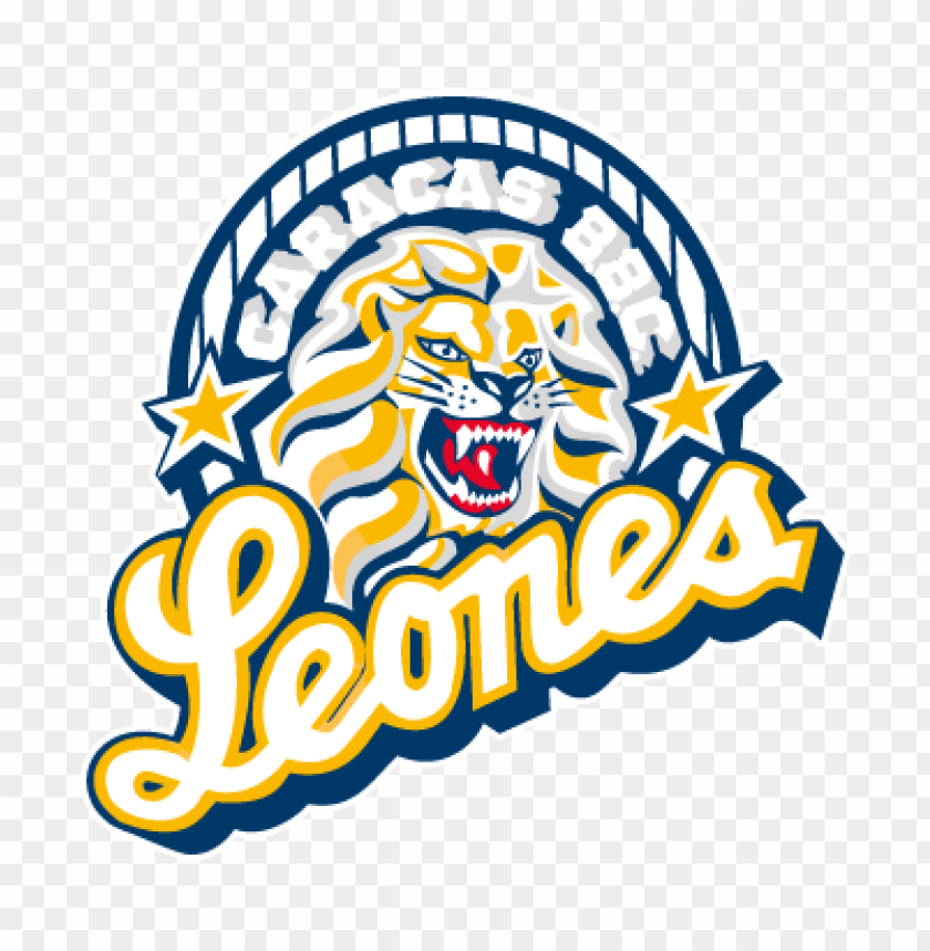  leones del caracas vector logo download free - 465060