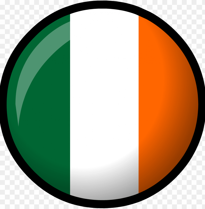 Leprechaun Flag - Ireland Flag Circle PNG Transparent With Clear Background ID 269836