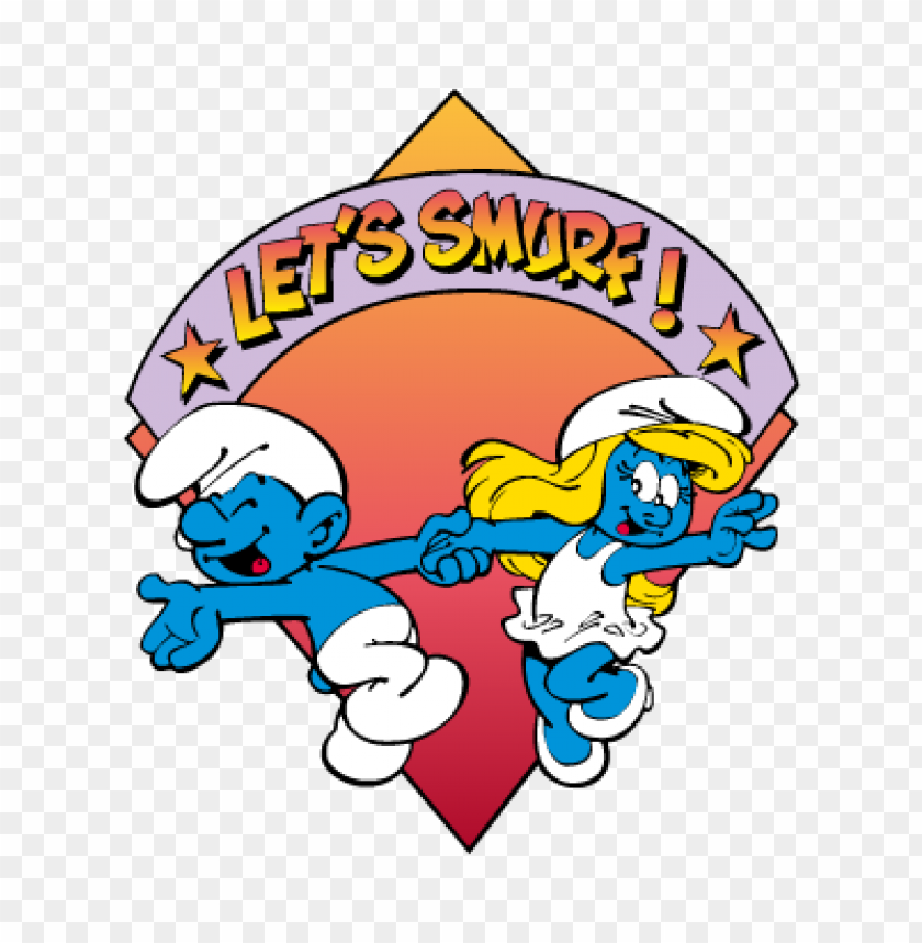  lets smurf vector logo free download - 465129