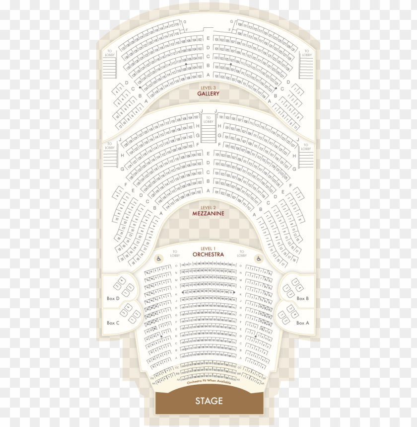 lexington opera house seating chart PNG image with ...