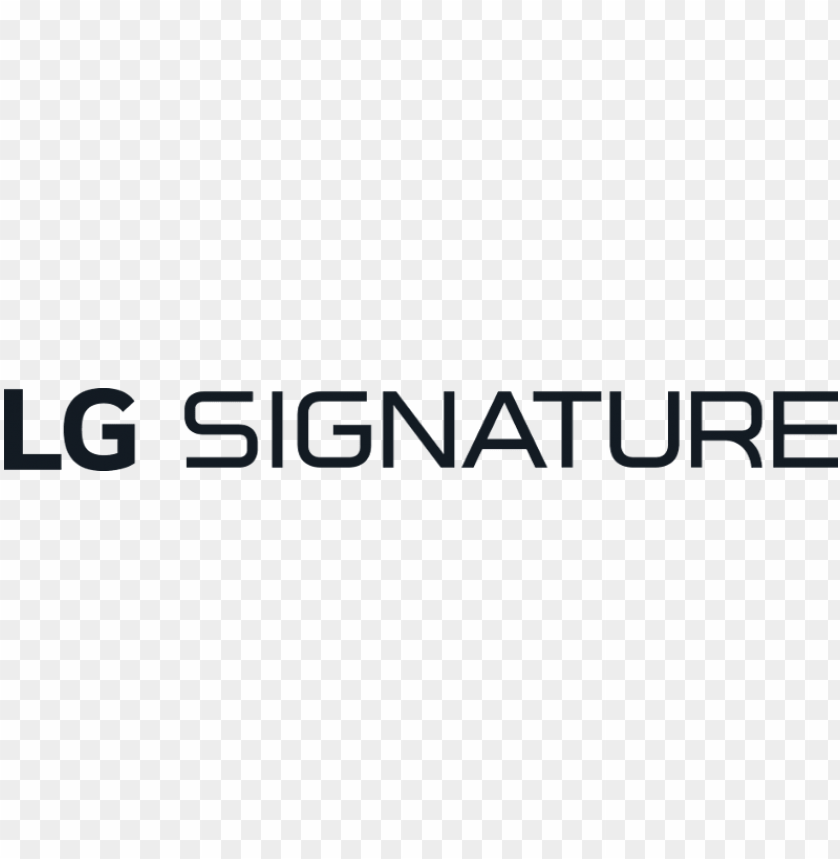lg signature logo lg signature edition logo PNG transparent with Clear Background ID 189611