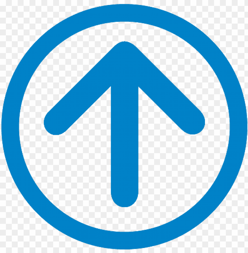 Light Blue Up Arrow Png Image With Transparent Background Toppng