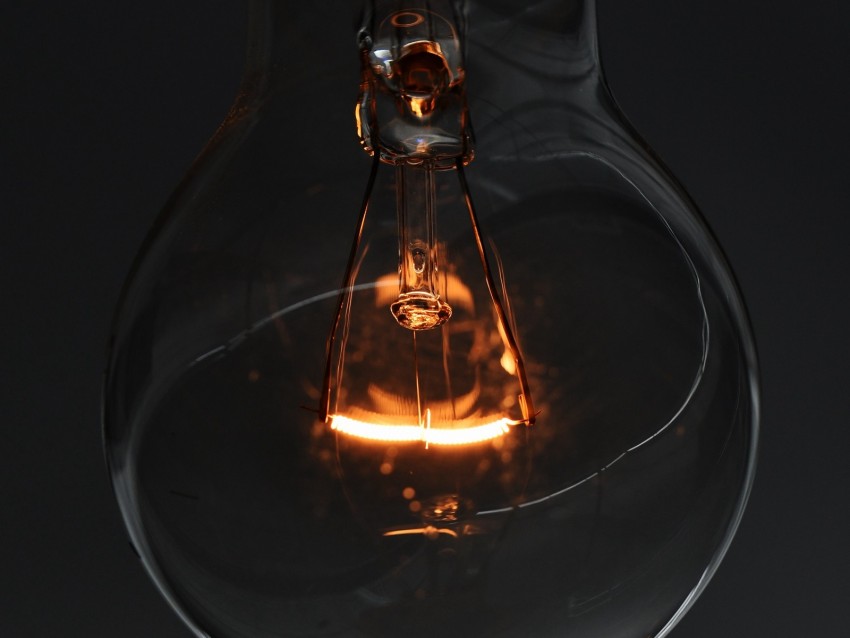 light bulb, electricity, glow, macro, close-up