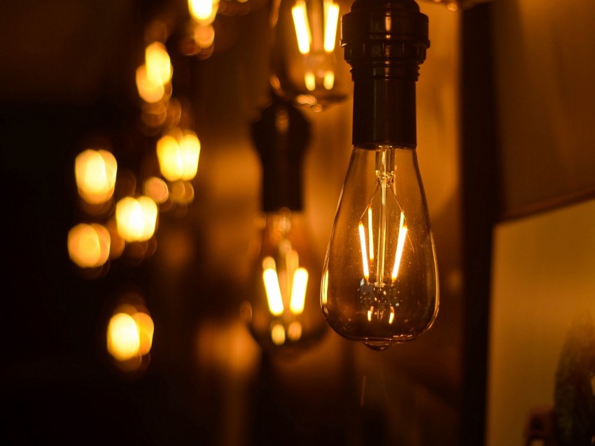 Light Bulbs Light Lighting Glow Electric Png - Free PNG Images