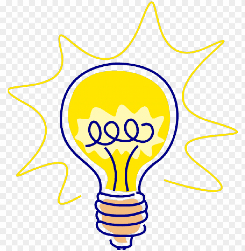 light - electricity light bulb cartoo PNG image with transparent background@toppng.com