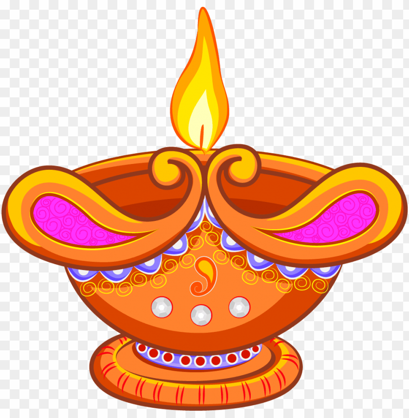 light lamp clip art - cartoon picture of diwali PNG image with transparent  background | TOPpng
