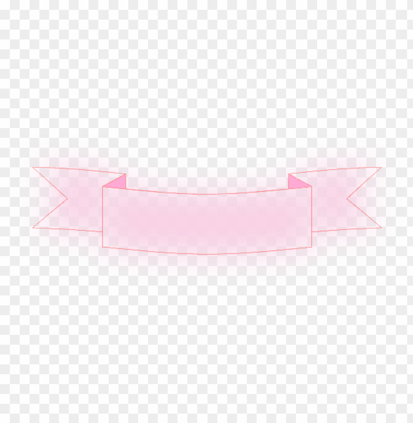 light pink banner PNG image with transparent background | TOPpng