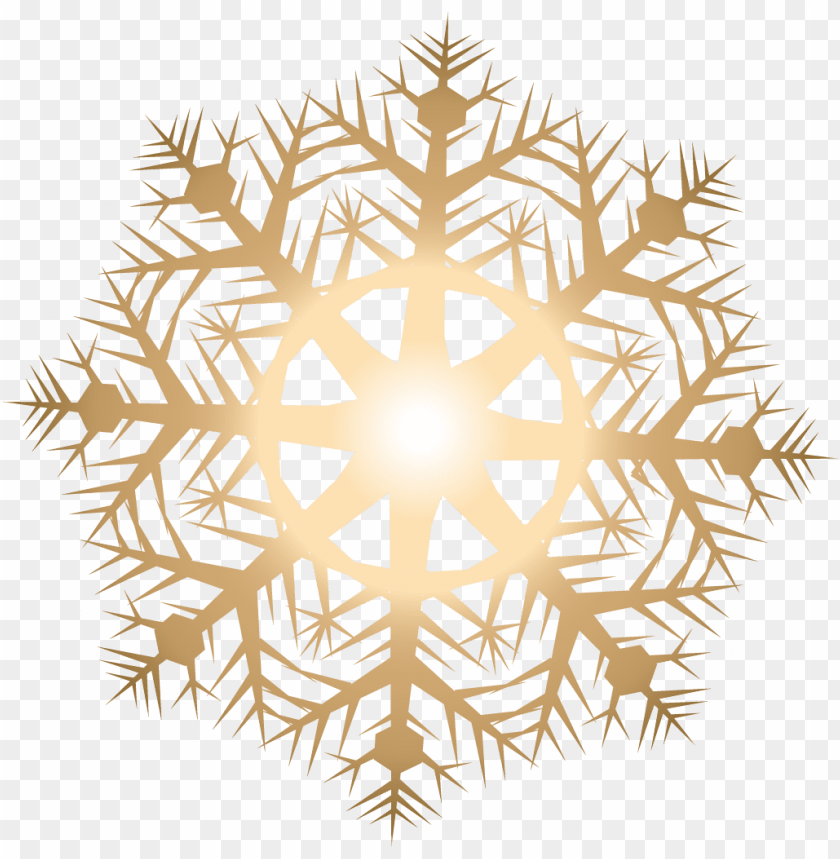 Light Snowflake - Snowflakes Vector PNG Transparent Background