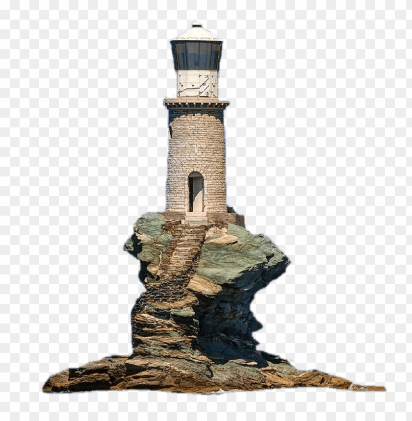 miscellaneous, lighthouses, lighthouse on rock, 