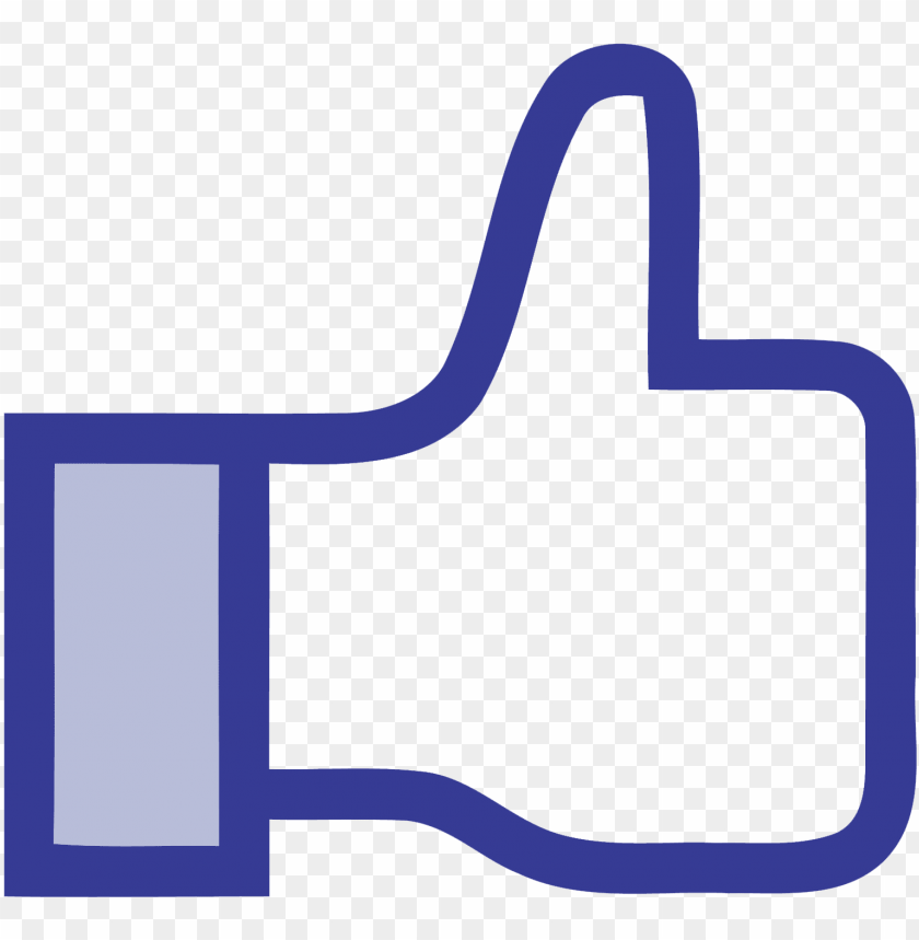 Like - Logo Like Facebook PNG Transparent Background