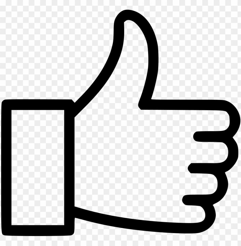 like thumb up vote comments vote icon PNG transparent with Clear Background ID 281447