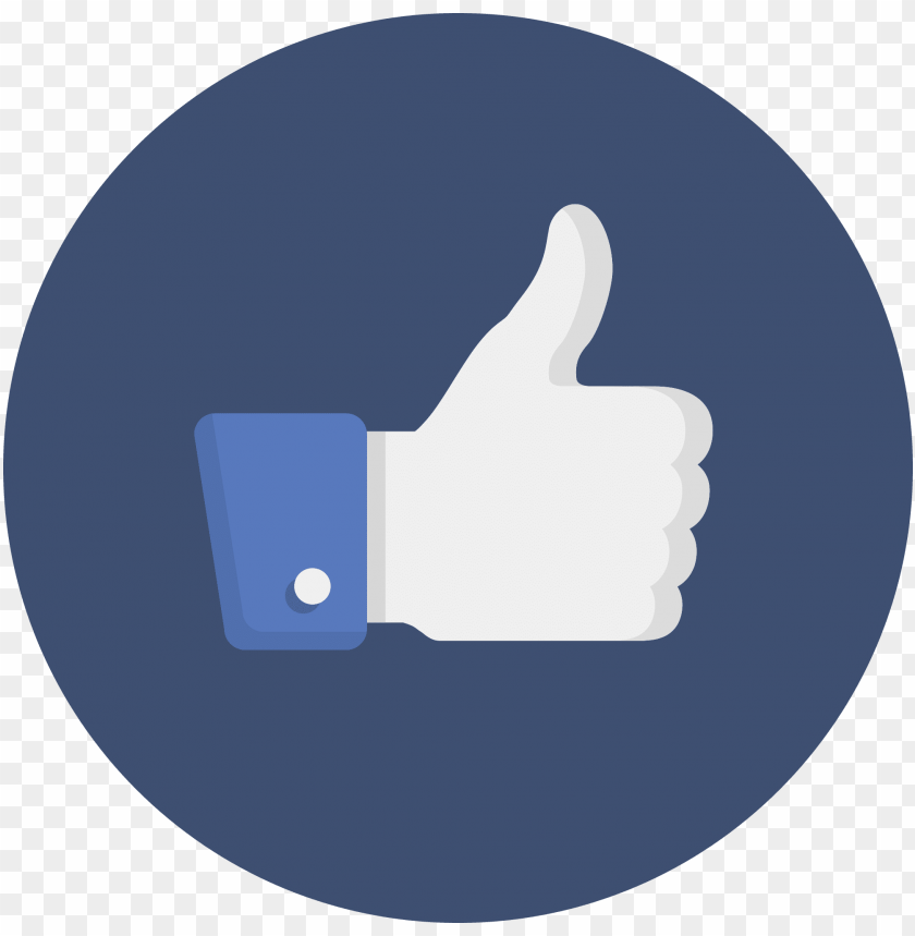 facebook like icon png transparent background