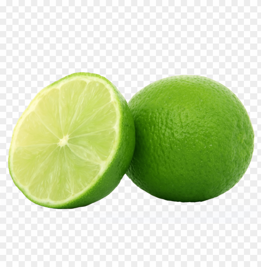 lime halved PNG images with transparent backgrounds - Image ID 13670