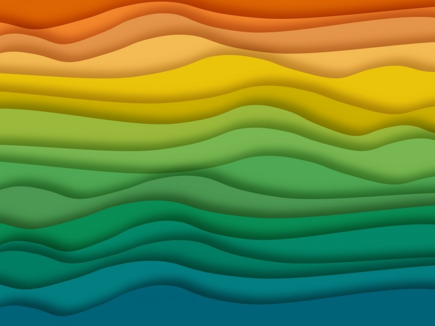 lines, wavy, colorful, texture