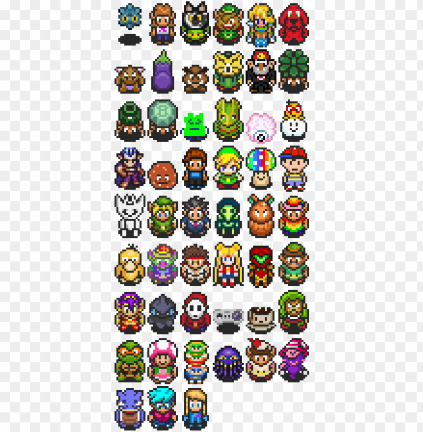link sprite options alttp randomizer sprites PNG transparent with Clear Background ID 182402