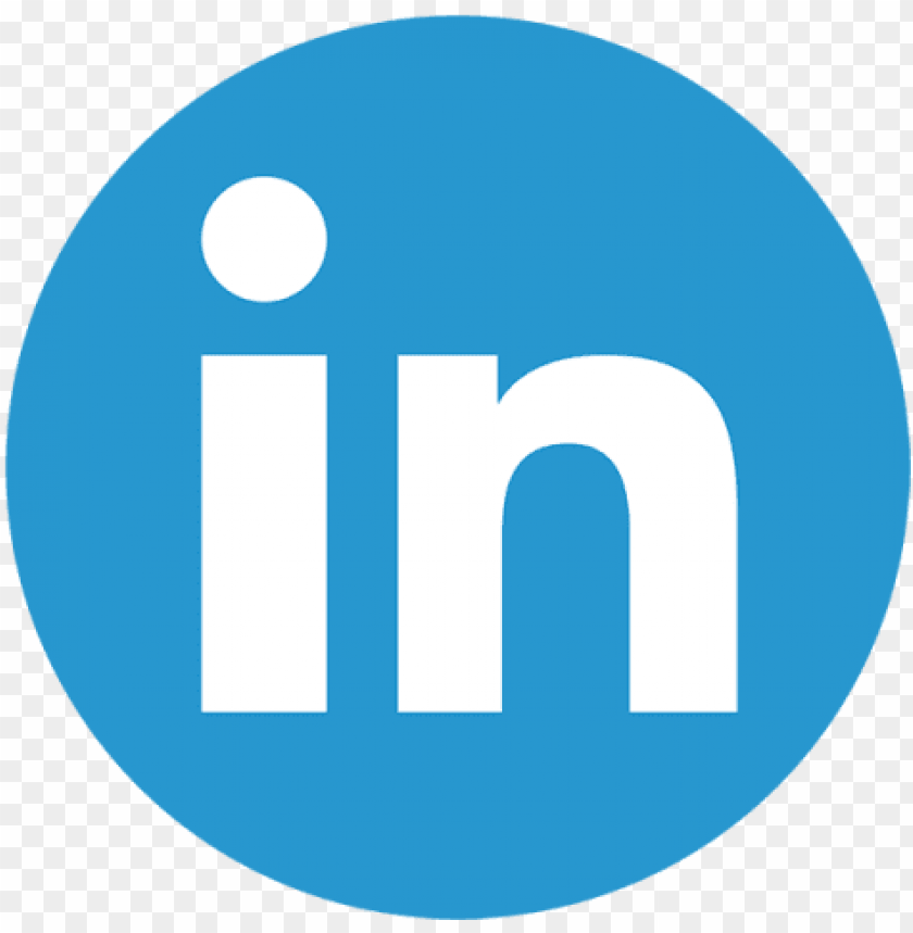 linkedin color icon linkedin logo round PNG transparent with Clear Background ID 174956