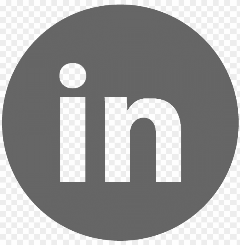 linkedin icon black