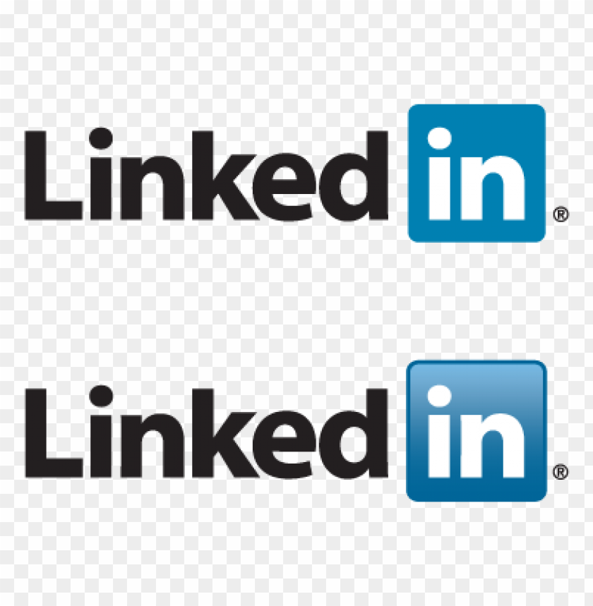 linkedin logo no background