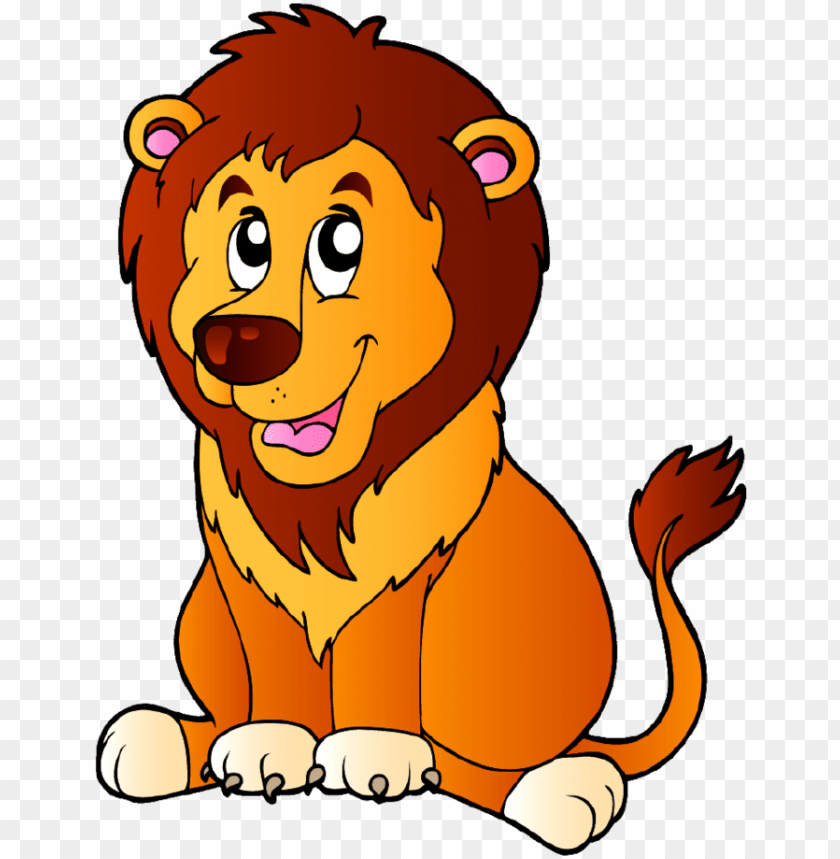 lion - cartoon pictures of lio PNG image with transparent background |  TOPpng
