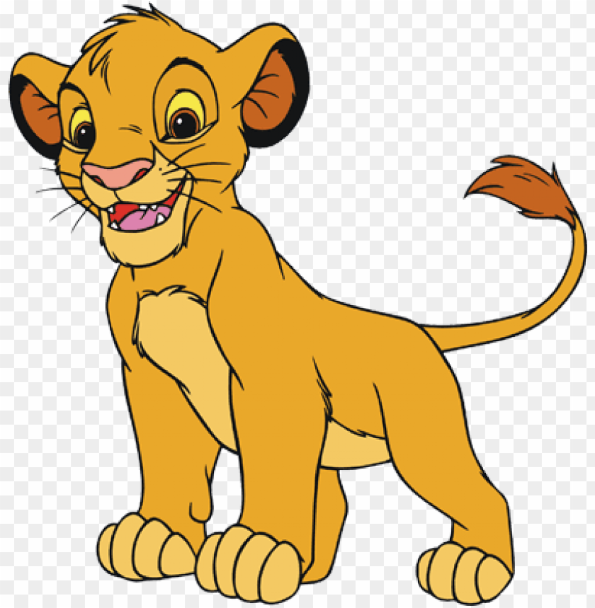 lion cub clip art lion king simba cub clipart PNG transparent with Clear Background ID 174757