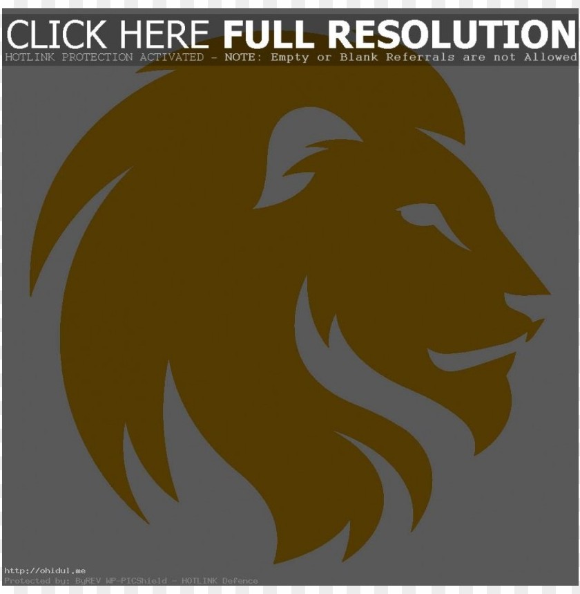 lion head logo