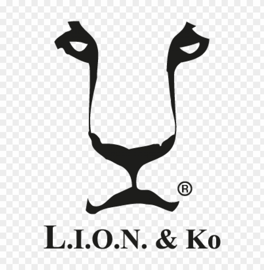 lion ko vector logo free - 465030