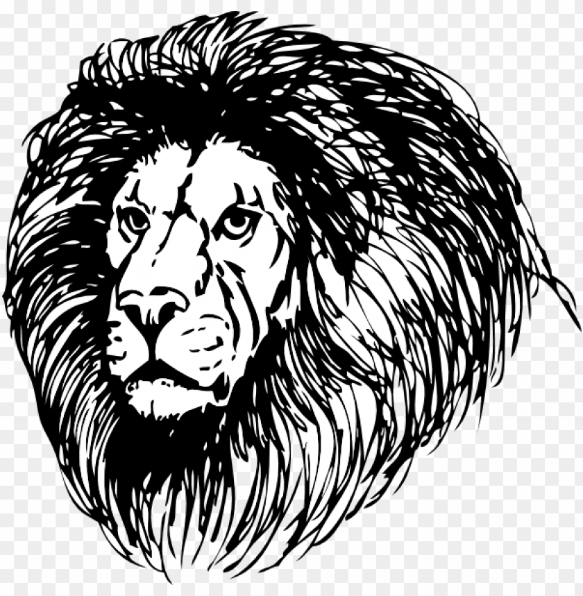 miscellaneous, tattoos, lion side view tattoo, 