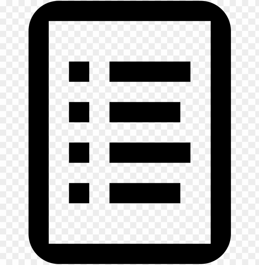 List View Icon List Icon Png - Free PNG Images