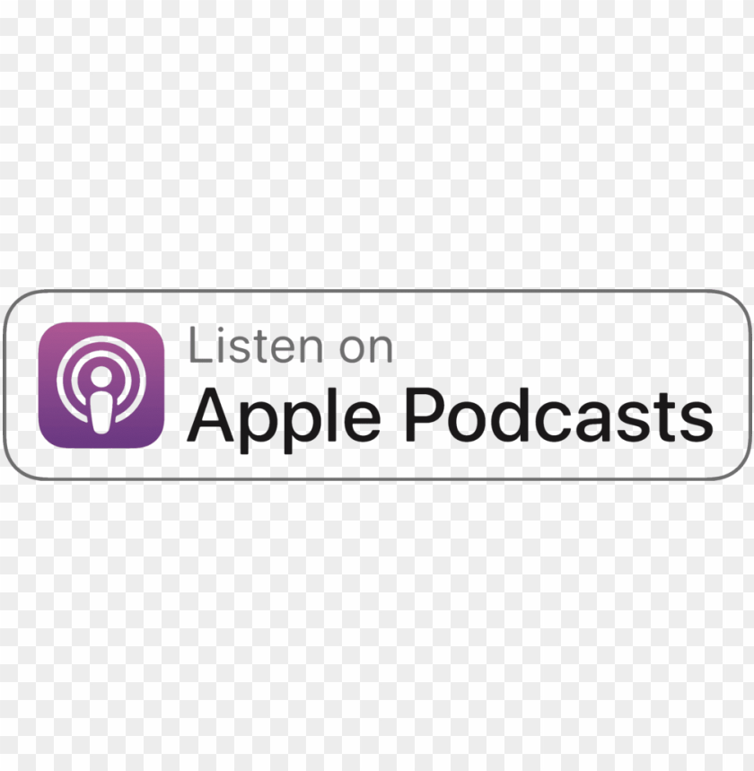 itunes podcast logo transparent background