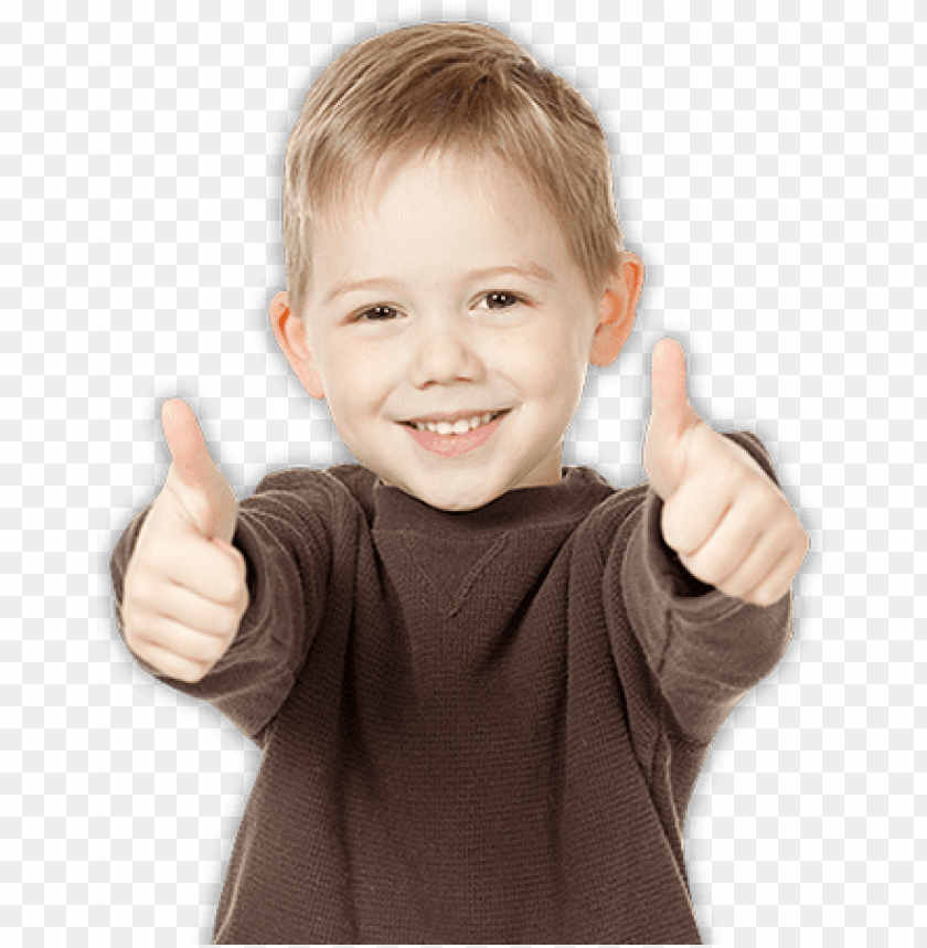 little boy giving the thumbs up - boy with thumbs u PNG image with transparent background@toppng.com