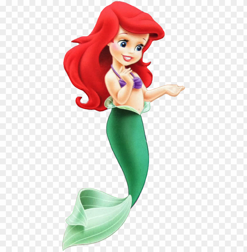 Download Little Mermaid Baby Ariel Png Image With Transparent Background Toppng