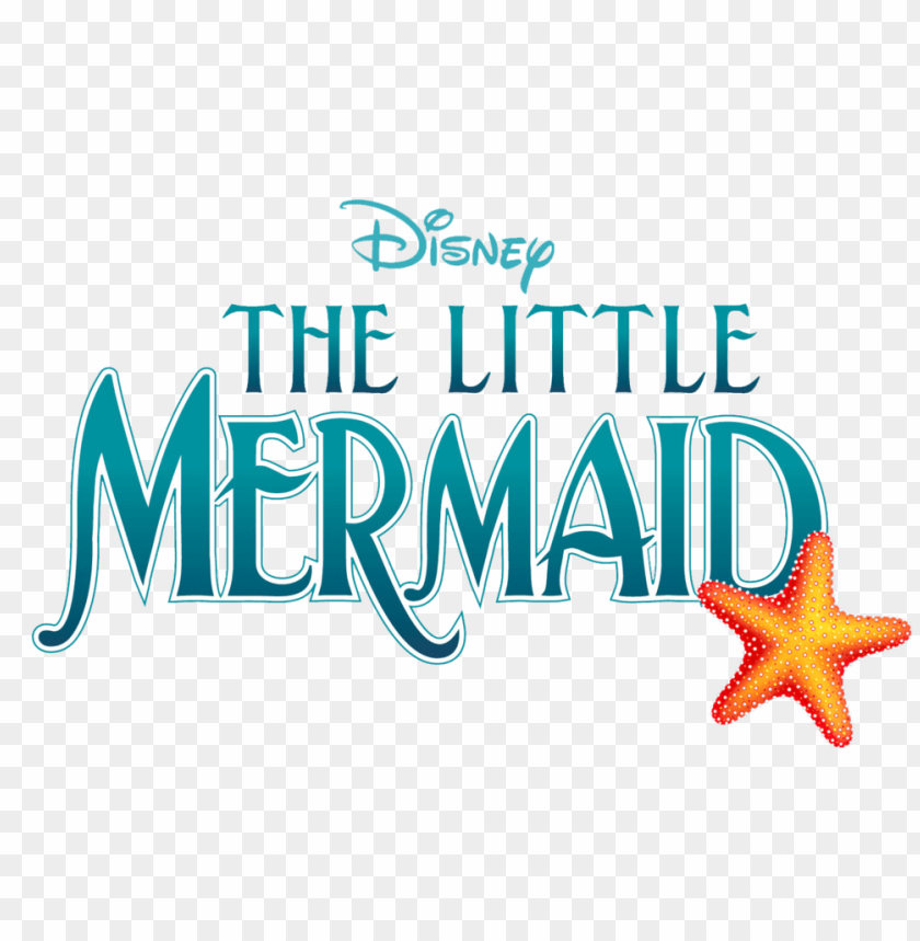 little mermaid logo
