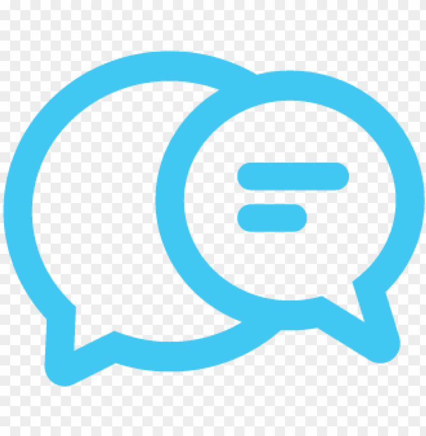 live chat logo PNG transparent with Clear Background ID 85433