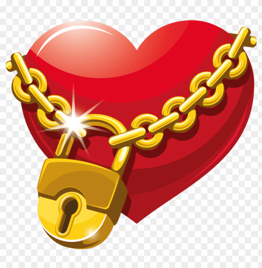 locked heart png - Free PNG Images | TOPpng