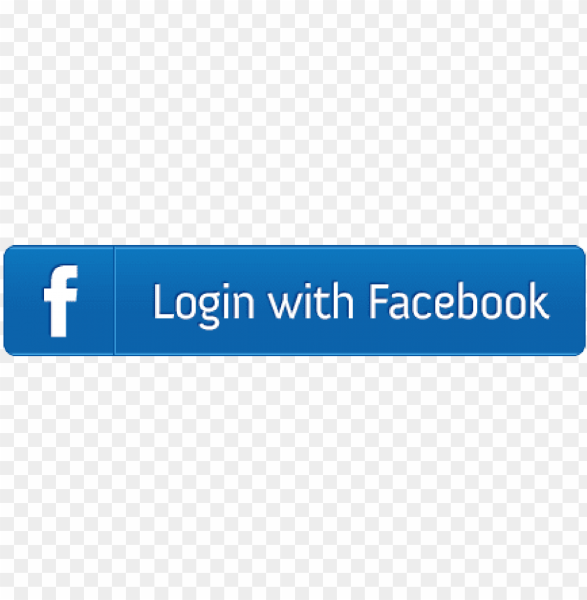 free PNG login with facebook button png - facebook login button transparent PNG image with transparent background PNG images transparent